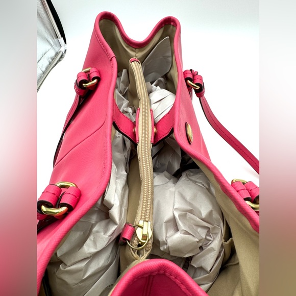 Coach Peyton Leather Drawstring Carryall - Picture 6 of 16